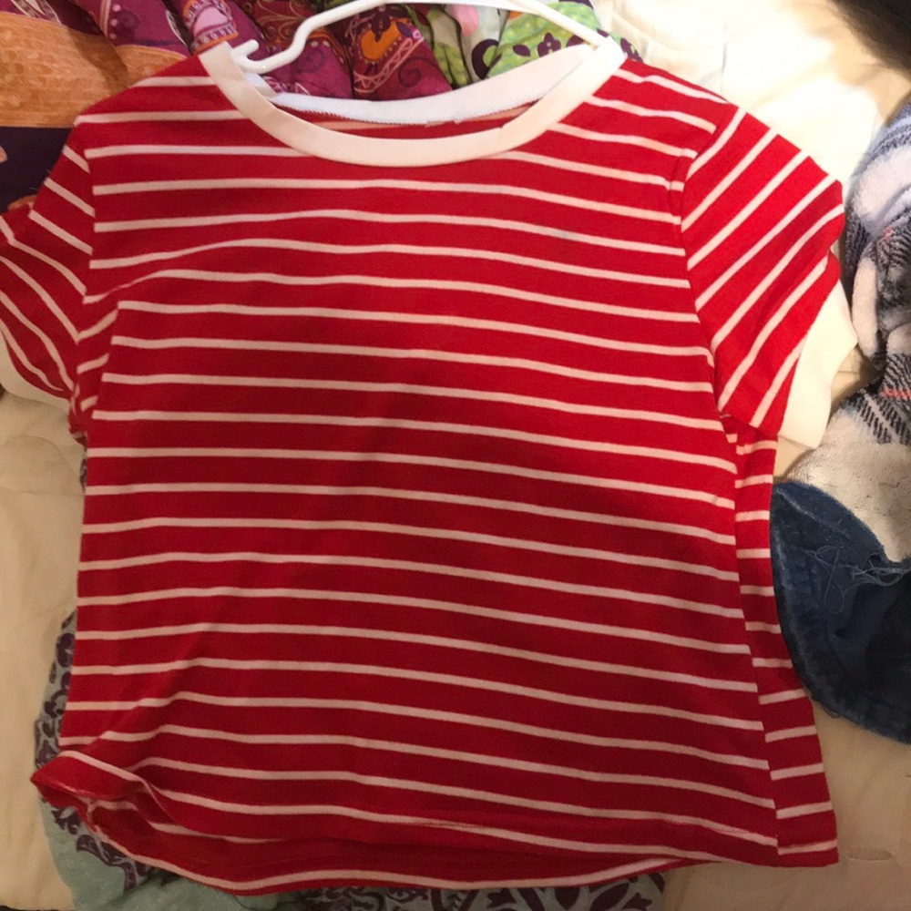 stripped t-shirt